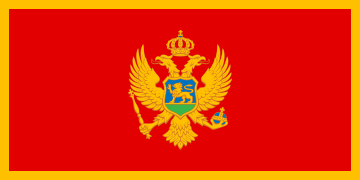 Bandera de Montenegro