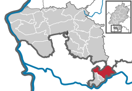 Hirschhorn (Neckar) – Mappa