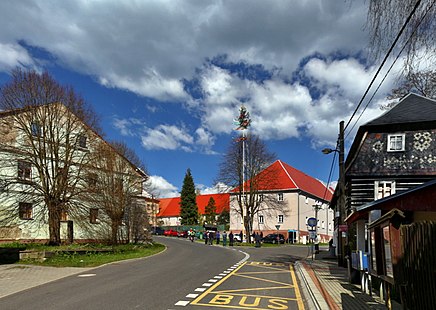 Le centre du village.