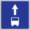 Bus lane