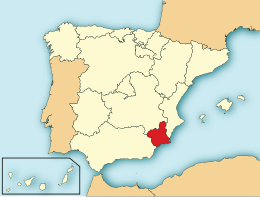 Murcia (Region) - Localizazion