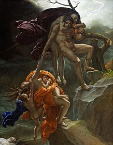 Scène du déluge (1806), Paris, musée du Louvre.