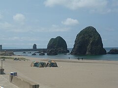 三本杉岩 （北海道せたな町）