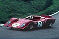 Amon sur Ferrari 312P au Nürburgring en 1969