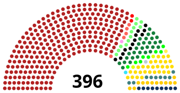 Împărțirea locurilor din Camera Deputaților; FSN obține 66,3% din vot