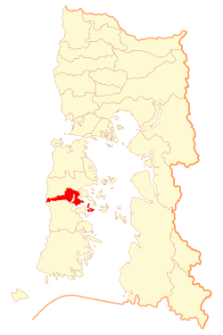 The Commune of Castro in Los Lagos Region