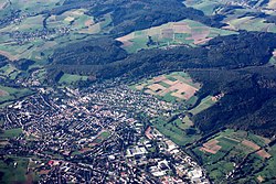 Aerial view of Erbach