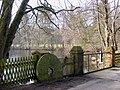 Brücke am Stauwehr bei der Kokenmühle