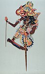 Marioneta de teatro de sombras Wayang Kulit – Ganesha (India)