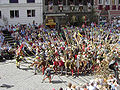 Igelformation, Reenactment zur Landshuter Hochzeit