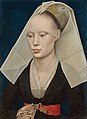 Rogier van der Weyden. Daami portree, u 1460. National Gallery of Art, Washington