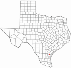 موقعیت Odem, Texas
