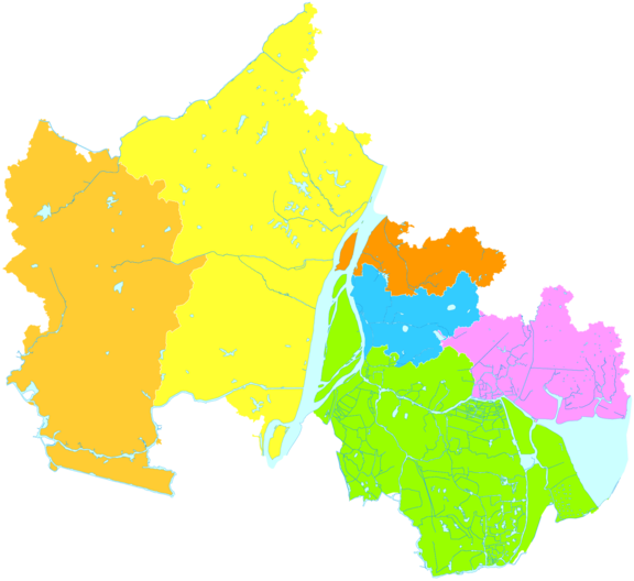 Administrative Unterteilungen der Stadt Ma'anshan