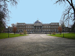 zámek Laeken - sídlo krále