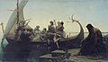 シャルル・グレール『夕べ（失われた幻想）』油彩、キャンバス、157 × 238 cm。ルーヴル美術館[143]。