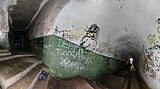 Inside the Hill 60 Bunker, Port Kembla, New South Wales, Australia. One of many bunkers south of Sydney