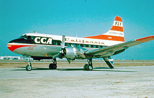 Martin 2-0-2 der California Central Airlines