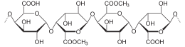 Una delle strutture della pectina