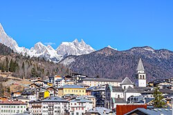 Skyline of Pieve di Cadore