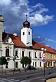 Buvusios rotušės pastatas, dabar miesto biblioteka