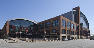 Das Gainbridge Fieldhouse im Oktober 2012