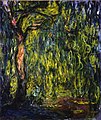 Image 31Trees in art: Weeping Willow, Claude Monet, 1918 (from Tree)