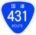 National Route 431 shield