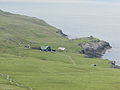 Koltur, view to the farmhouse