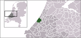 Lokatie van de gemeante Wassenaar