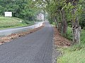 Juin 2012, aménagement de la piste cyclable La Loire à vélo.