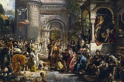 Přijetí Židů roku 1096 (Jan Matejko)