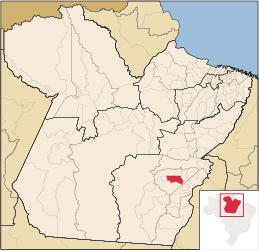 Canaã dos Carajás – Mappa