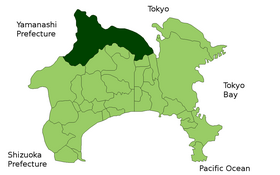 Localização de Sagamihara