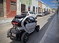 Meksika polisince Campeche City'de kullanılan Twizy.