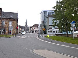 A general view of Ailly-sur-Noye