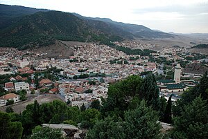 Vista do centro de Azrou