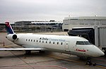 Un Bombardier CRJ-100ER de Comair, similaire à celui impliqué dans l'accident.