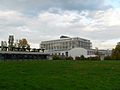 Le Génopode héberge le centre intégratif de génomique de l'UNIL et l'administration centrale de l'Institut suisse de bioinformatique.