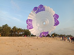 Kite fest at Pallikkara beach