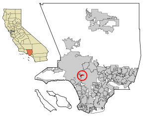Poziția localității West Hollywood, California