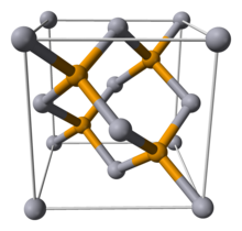 Mercury(II) selenide unit cell