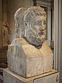 Roman bust of Metrodorus, Louvre museum