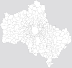 für Positionskarte Oblast Moskau