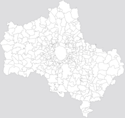 Pusjtsjino is located in Moskva oblast
