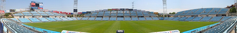 Unutrašnjost stadiona Coliseum Alfonso Pérez