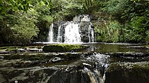 The waterfall at Gortclohy.