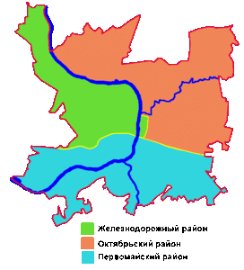 Административное деление Витебска
