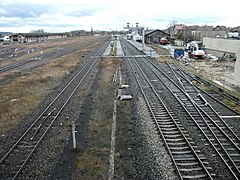 Vues depuis le pont de la route départementale 2209.