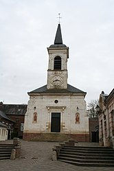 The church in Thézy-Glimont