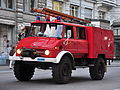 1970s Unimog 416 with Wackenhut crew cab